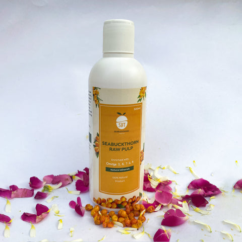 Sea Buckthorn Raw Pulp Juice - Natural Vitamin C