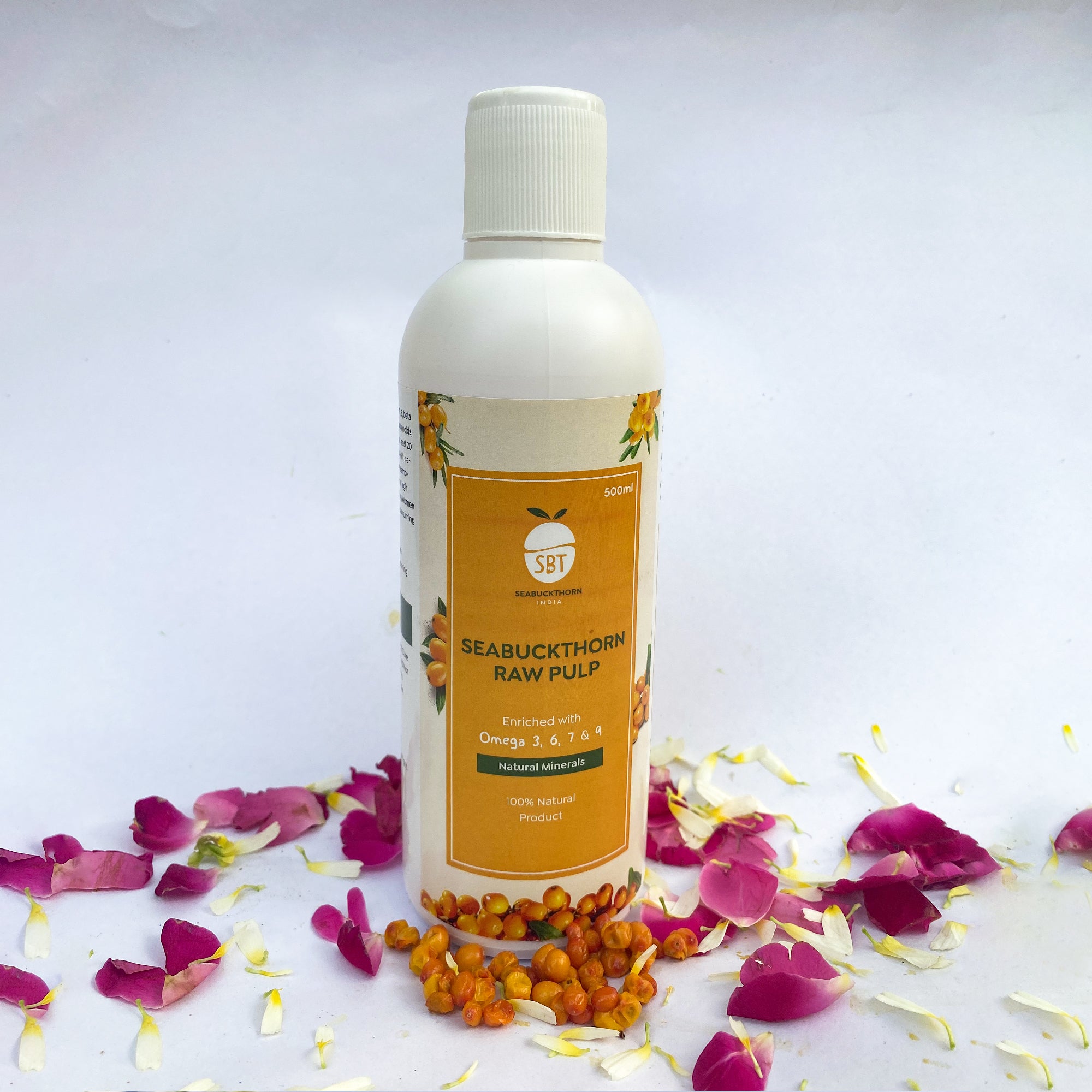 Sea Buckthorn Raw Pulp Juice - Natural Vitamin C